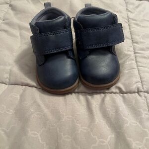 Blue toddler boots